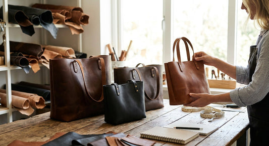 How to choose the right leather tote bag size