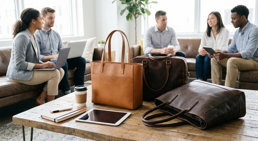 Best leather totes for young professionals