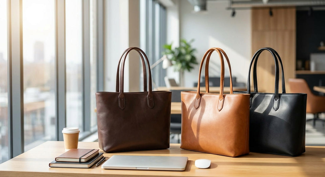Best leather tote bags for the office