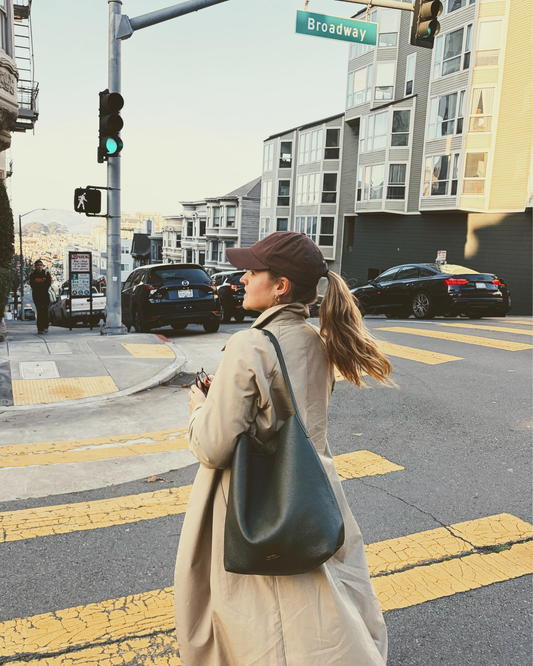 Everyday Bucket Bag | 100% Full Grain Italian Leather, Handmade in Italy